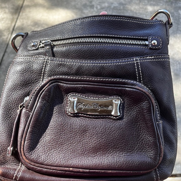 Sophia Caperelli Leather Handbag - Picture 1 of 8